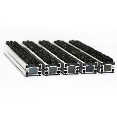 Felpudo de barras de Aluminio Robust 24 mm espesor 22 mm - Topmat